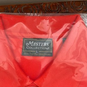 Masters golf shirt Men’s NWT Lg